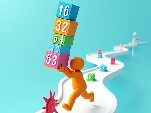 キューブスタック 2048 - crazygames,crazy games,free games,h5 game, free play,free crazy games