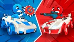 スティックマンバトル 1-4人プレイ - crazygames