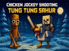 チキンジョッキー・シューティング・トントンサウル - crazygames