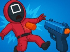 スクイッドゲーム・プレイグラウンドシューター - crazygames