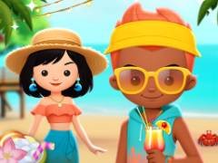 トーカ・ティーンズ フローティング・ビーチ・パーティー - crazygames,crazy games,free games,h5 game, free play,free crazy games