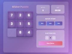 スライディングナンバーパズル - クラシックな脳トレゲーム - crazygames