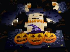 3Dハロウィンジグソー - crazygames