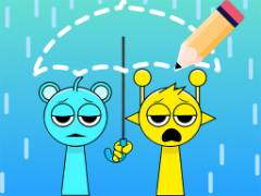 パーツを1つ描く脳トレパズル - crazygames