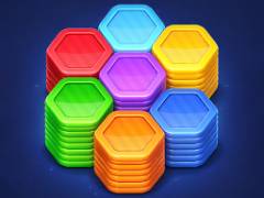 ヘキサカラースタックゲーム - crazygames