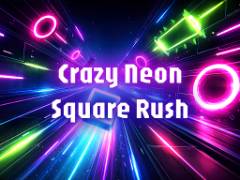 クレイジー・ネオン・スクエア・ラッシュ - crazygames