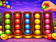 ジェムソートパズル - crazygames