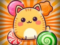 猫とキャンディー - crazygames