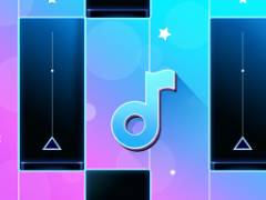 ミュージックタイルゲーム - crazygames