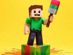 BTS Minecraft Coloring Time - crazygames
