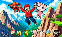 マウンテンにジャンプしてブレインロットを手に入れろ - crazygames
