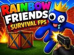 レインボーフレンズ サバイバル FPS - crazygames,crazy games,free games,h5 game, free play,free crazy games