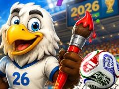 ワールドカップ2026 ぬりえ - crazygames