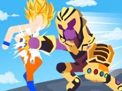 スティッキーマンウォリアーズ スーパーヒーローファイト - crazygames