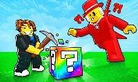 ラッキーブロックを破壊せよ！ - crazygames