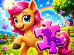 かわいいポニー パズルクエスト - crazygames